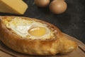 Adjarian Khachapuri Ã¢â¬â Georgian cheese bread